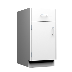 1 door with drawer unit