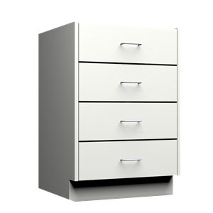 4 drawer unit